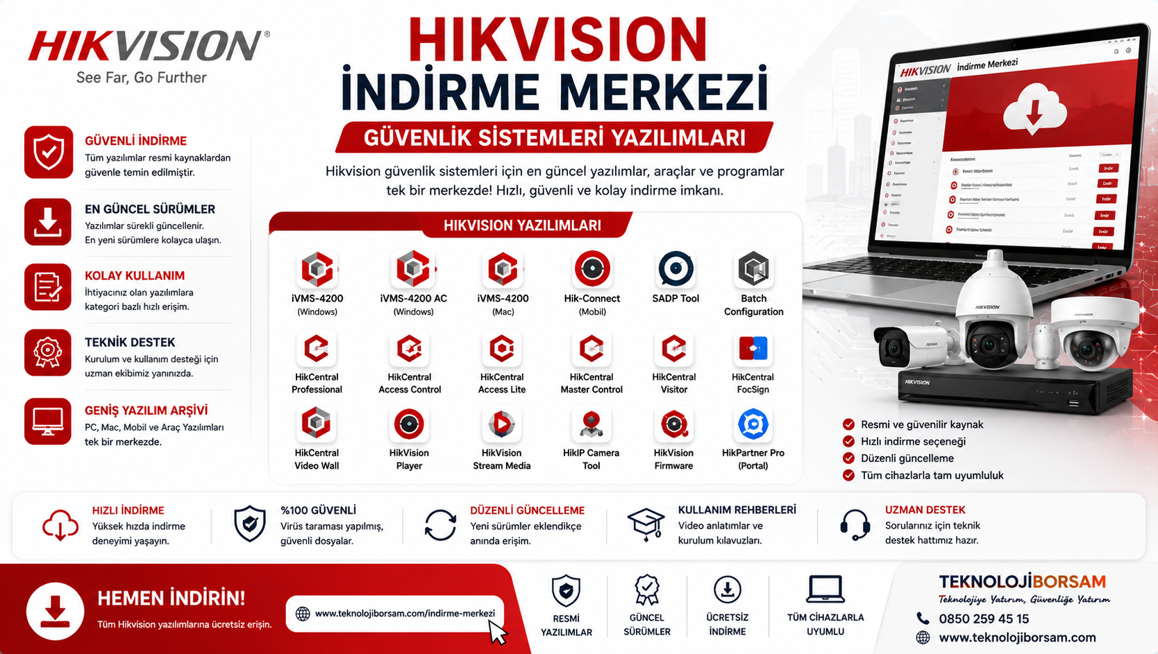 Hikvision iVMS-4200 İndir | Kamera ve NVR Yönetim Yazılımı